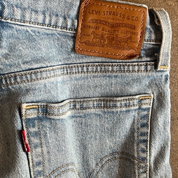 Levi’s Wedgie Straight Leg Cropped Jeans, Sz 27 - Picture 5 of 5